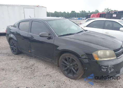 2014 Dodge Avenger Se from USA, damaged, VIN 1C3CDZAB7EN154807